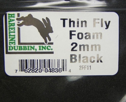 pianka hareline thin fly foam 2mm